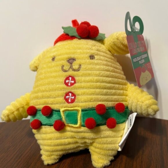 BRAND NEW NWT Pompompurin Holiday Cookie Plush - Picture 1 of 3